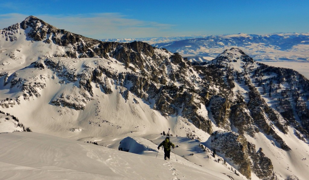 Jon nears the summit of Peak 11094