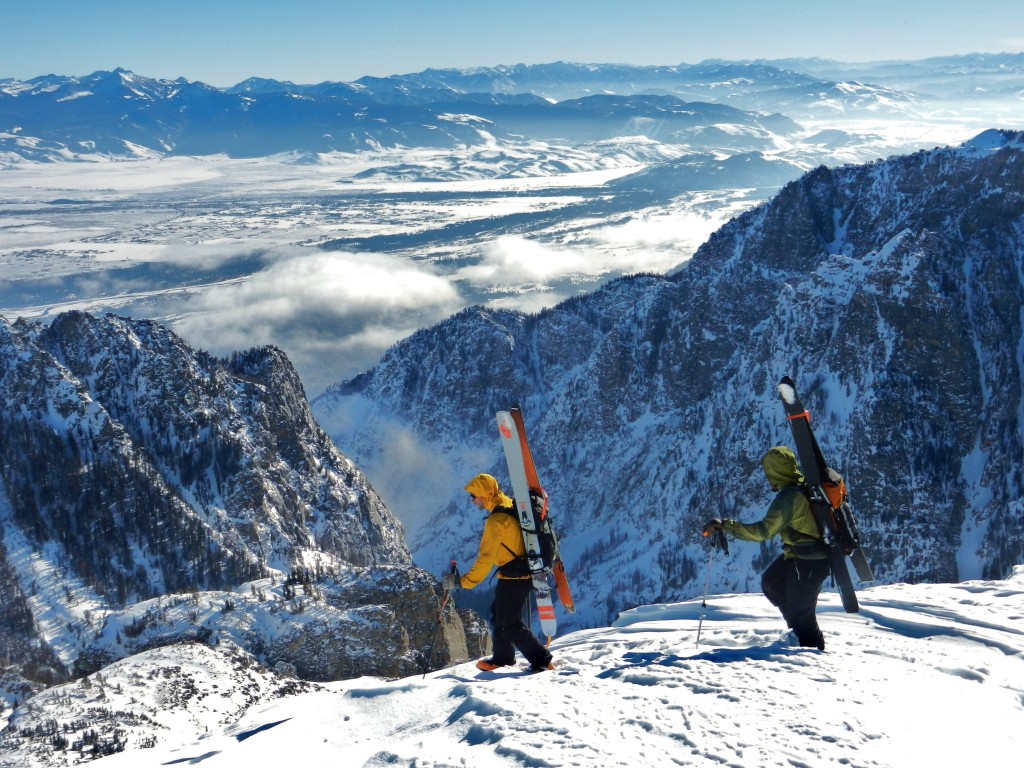 Jon and Bernie on the summit