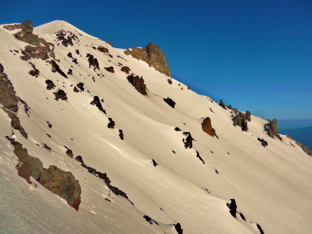 Upper NE Face Mt Mcloughlin